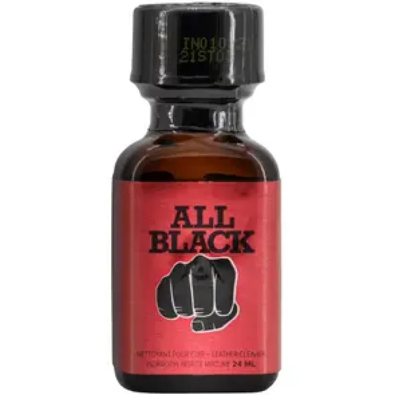 All Black Poppers - 24ml