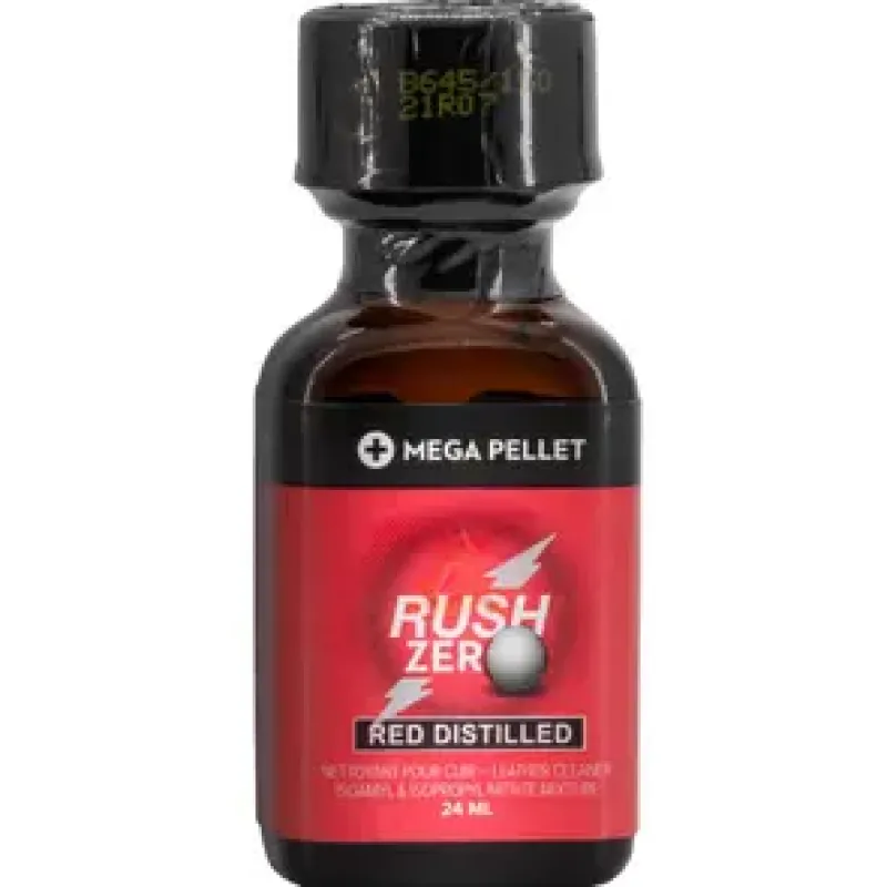 Rush Zero - Red Distilled Poppers 24ml